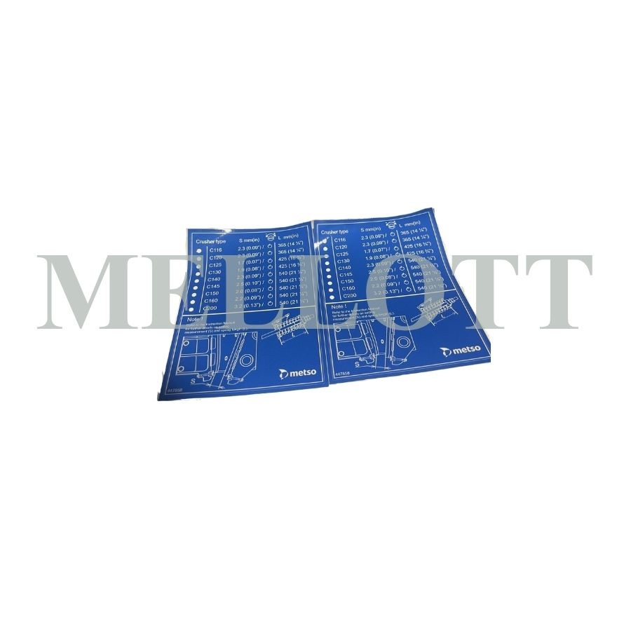 Sticker,C116 C125 C140 C145 C160