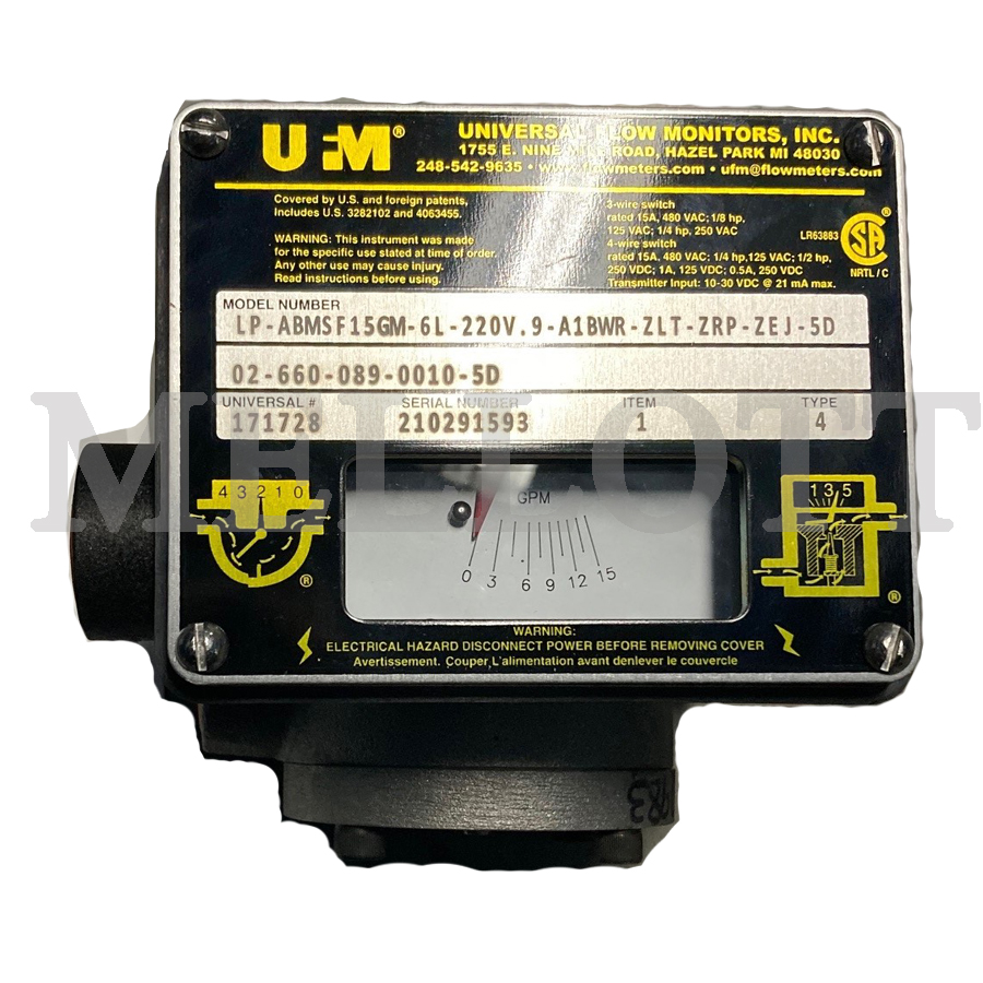 Switch,Flow,RC66,026600890010,Cedarapids